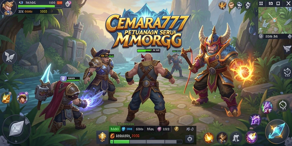 Gameplay CEMARA777 yang menarik dalam dunia MMORPG penuh petualangan.