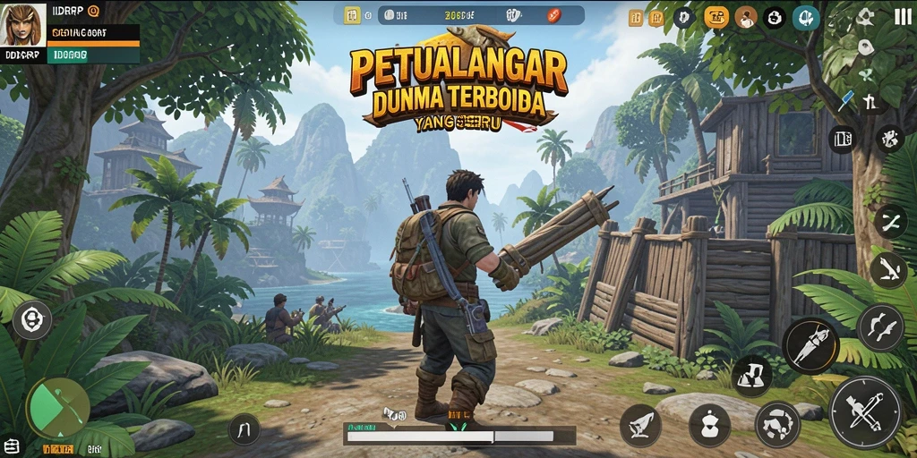 Tampilan menakjubkan dari gameplay Open World dalam IDRRP.