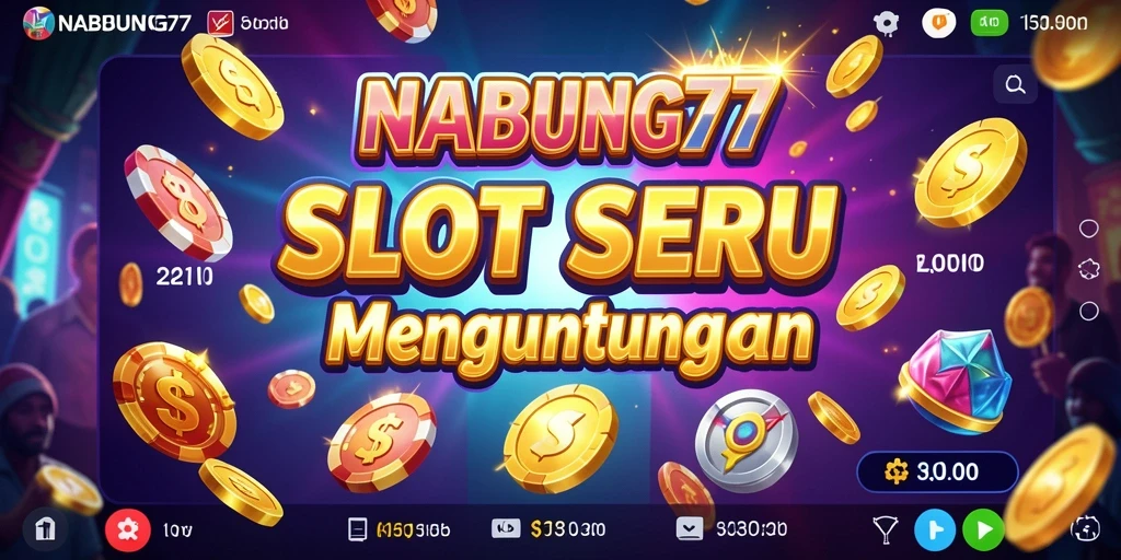 Tampilan gameplay NABUNG77 yang mengasyikkan dan berwarna-warni.